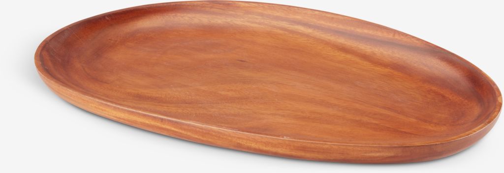 Decorative tray PETERSEN W28xL40cm brown