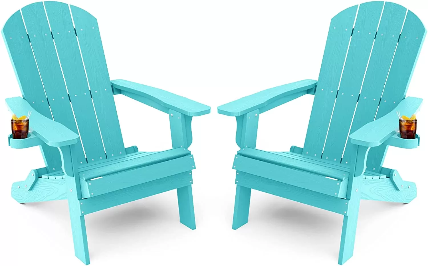 Adirondack Chair ,Patio Chairs 5 Steps Easy Installation,Widely Used in Outdoor, Fire Pit, Deck, Outside, Garden, Campfire Chairs