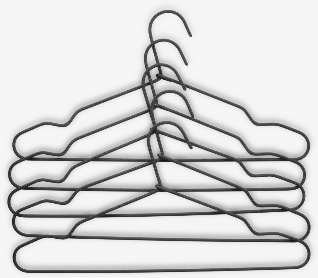 Hangers SVENSSON L40cm 5pcs/pk black