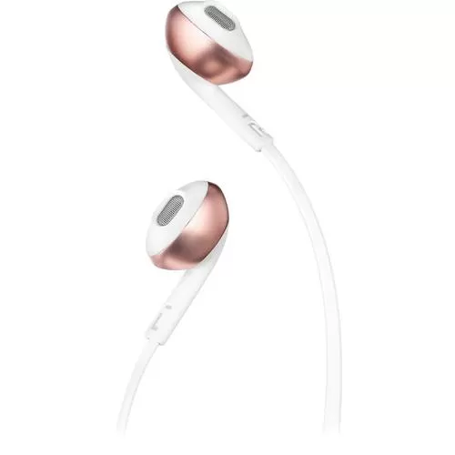 JBL TUNE 205BT Wireless Bluetooth Earbud Headphones (Rose Gold)