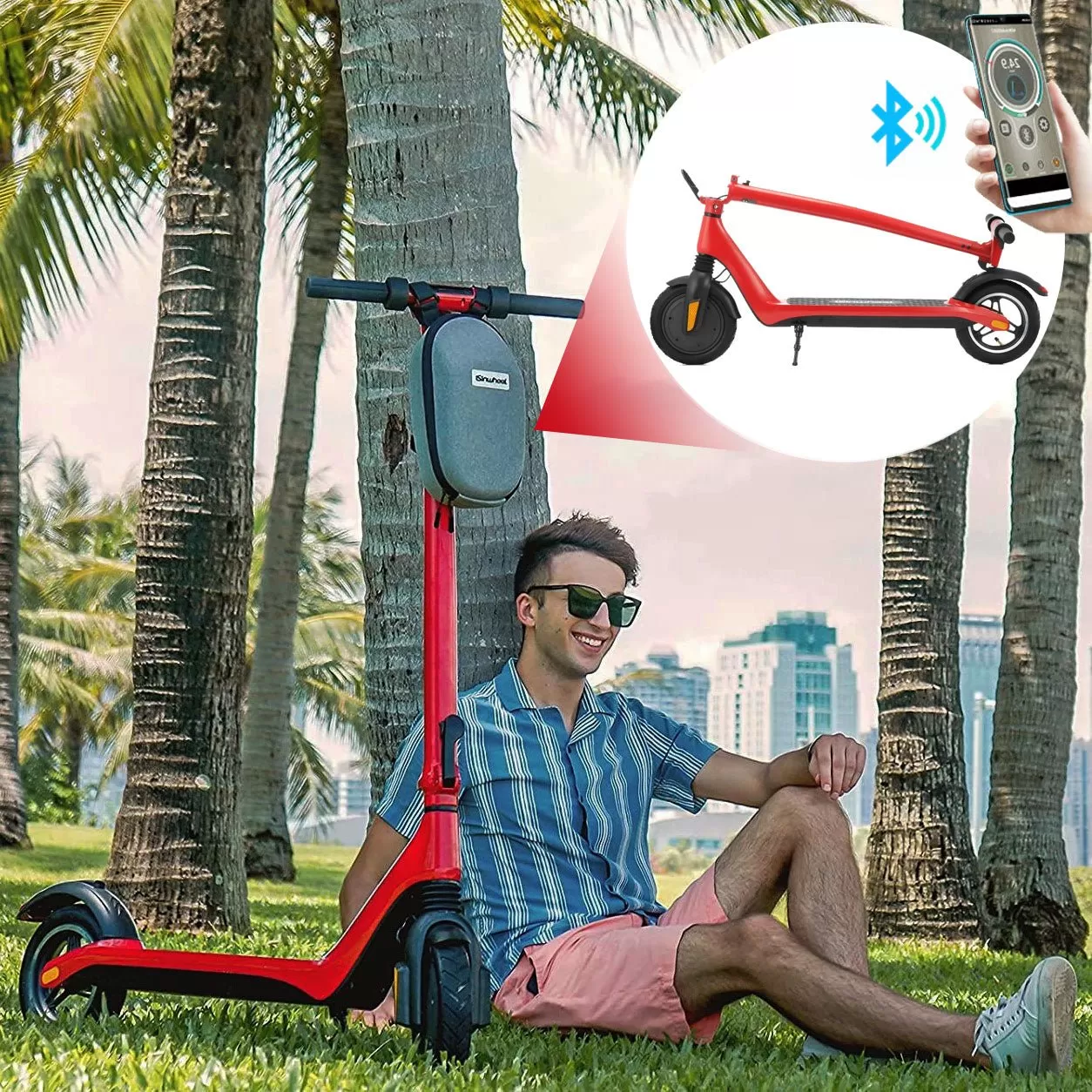 EXCLUSIVE 2023 Motorized Foldable Electric Commuter Scooter