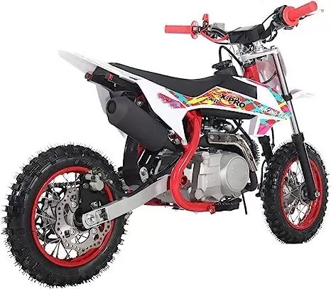 X-PRO 110cc Dirt Bike Gas Dirt Bike Pit Bikes Dirt Pitbike with Automatic Transmission, 10
