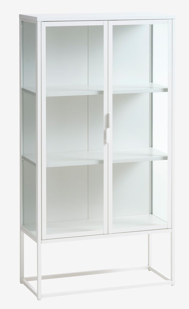 Display Cabinet VIRUM 2 doors white