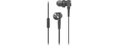 MDR-XB55AP EXTRA BASS In-ear Headphones (Black)