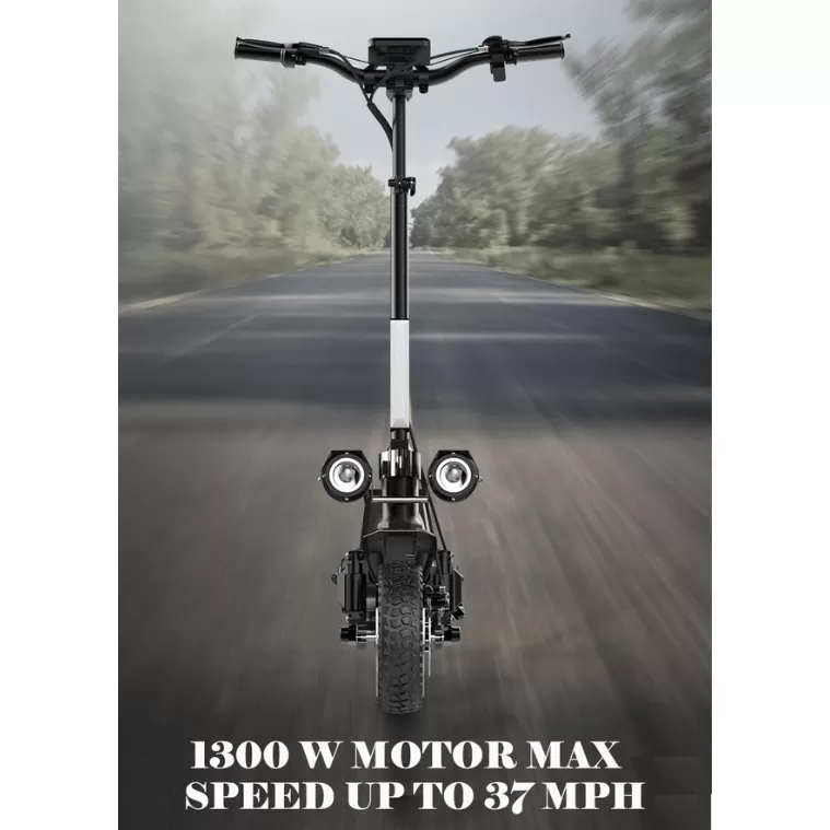 Powerful Motorized Foldable Electric Off-Road Scooter For All Terrain