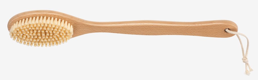 Bath brush VALJE wood schima wallichi
