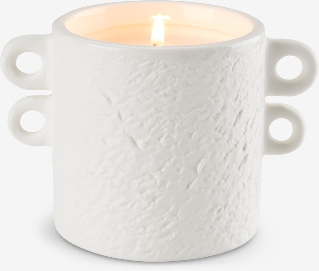 Candle JANSEN D8xH8cm white