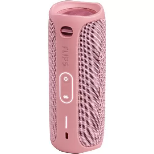 JBL Flip 5 Waterproof Bluetooth Speaker (Dusty Pink)