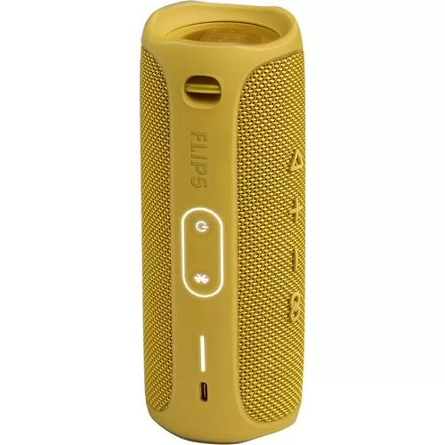 JBL Flip 5 Waterproof Bluetooth Speaker (Mustard Yellow)